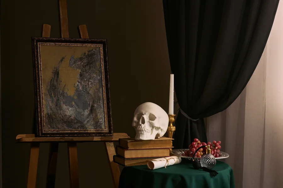 The timeworn picture frame